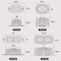 40w UTV ATV SUV tout-terrain lampe de travail à led